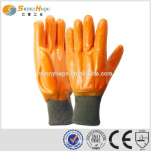 sunnyhope 3 layers liner oil winter Fluorescent pvc gloves